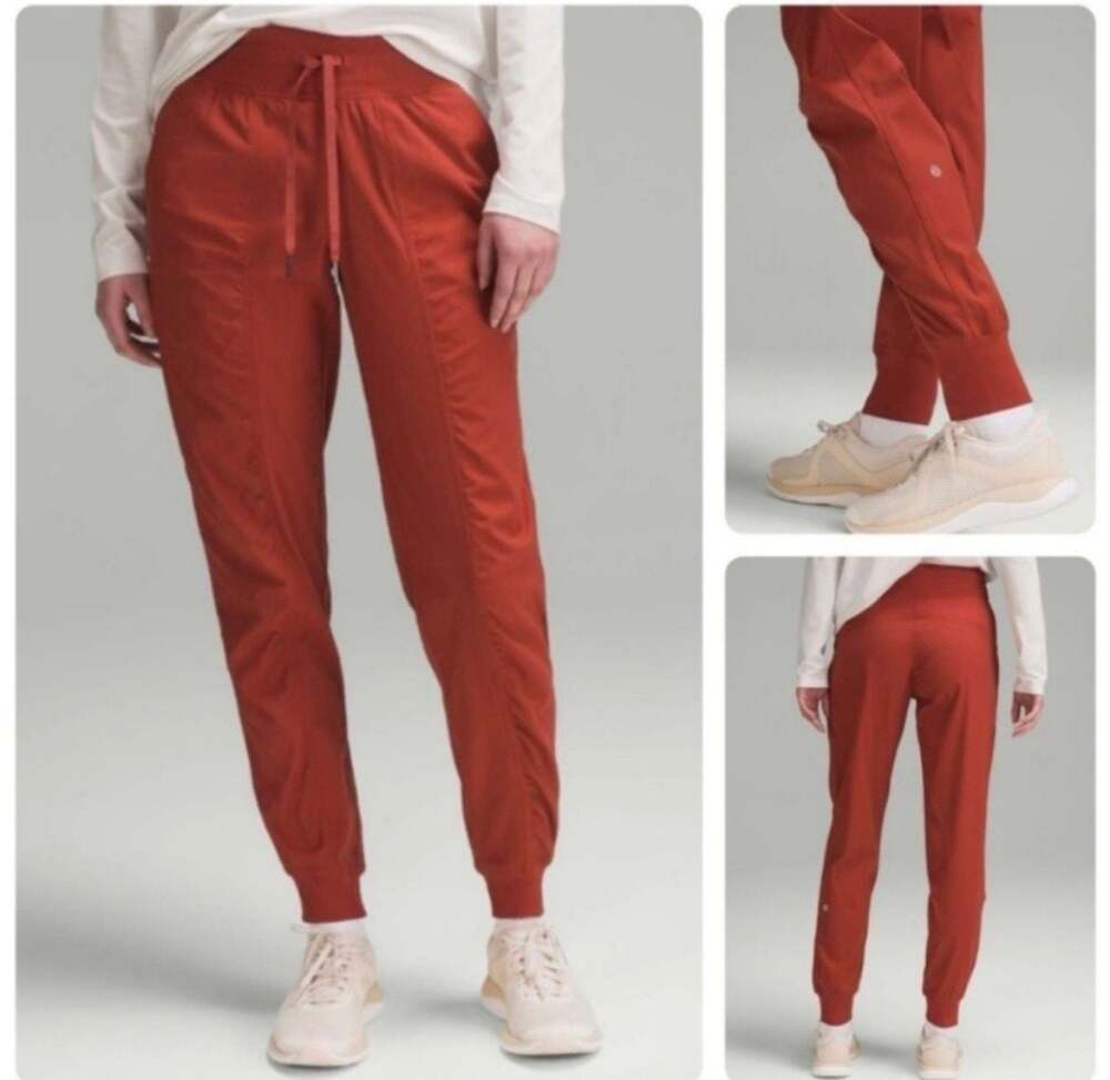 Lululemon Dance Studio mid-rise jogger in Cayenne